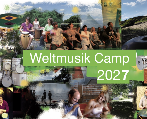 Postkarte Weltmusik Camp 2027